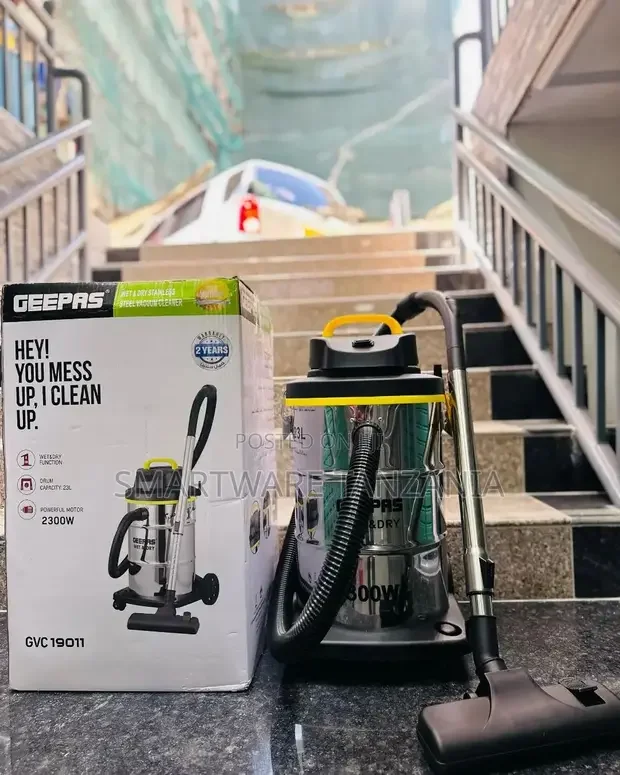 23L Wet Dry Vacuum Cleaner  Vac For Indoor Or Outdoor Use