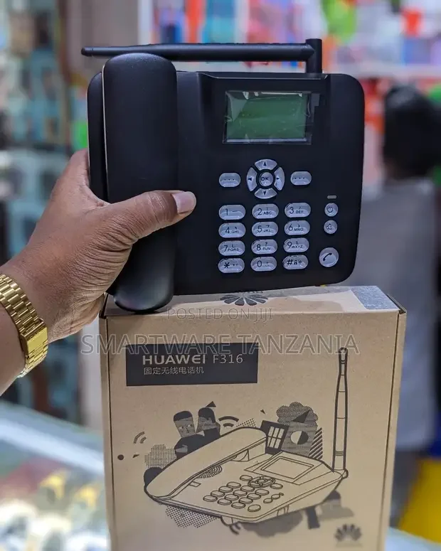 2G GSM Home and Office Table Telephone 1 Sim Card With FM Radio