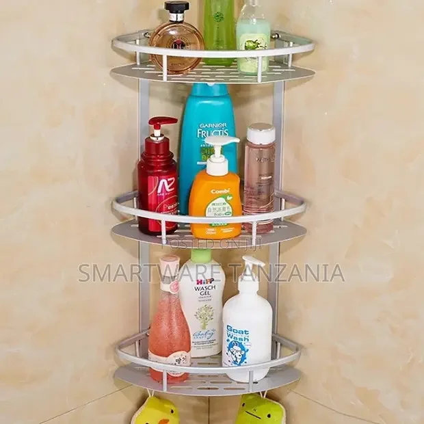 3 Tier Bathroom Corner Stand Stainless Steel Corner Shelf