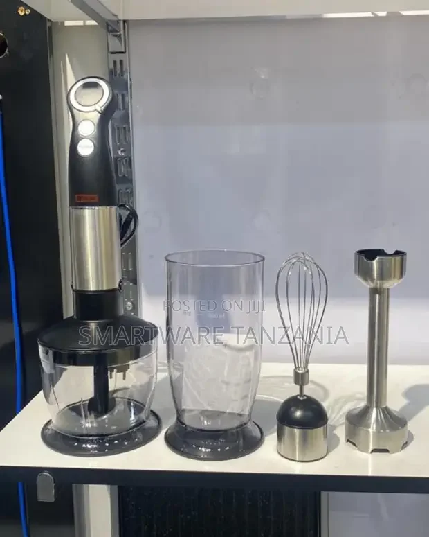 4 In 1 Food Processor And Blender, Stepless Speed Control