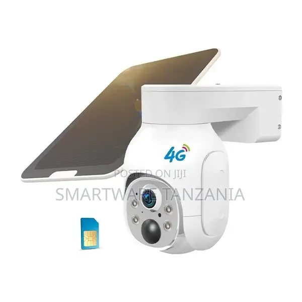 4G LTE Cellular Solar CCTV Security Camera With Night Vision