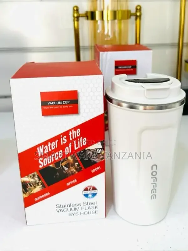 500ml Premium Stainless Steel Travel Coffee Mug, Keeps Coffee