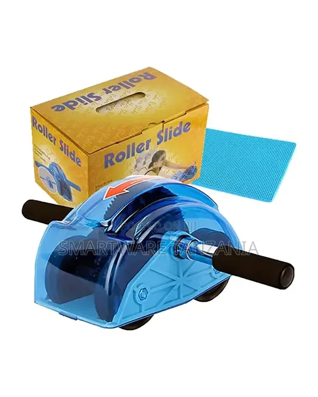 Ab Roller Wheel, Rebound 4-wheel Abdominal Roller With Gear