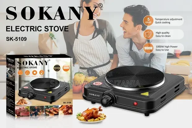 Adjustable Electric Hot Stove Portable Non-slip Hot Plate