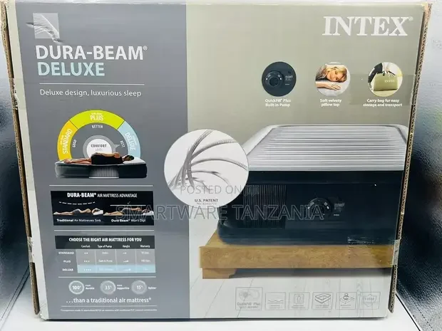 Air Bed, Blow Up Mattress In 3 Mins Self-inflation and Deflation