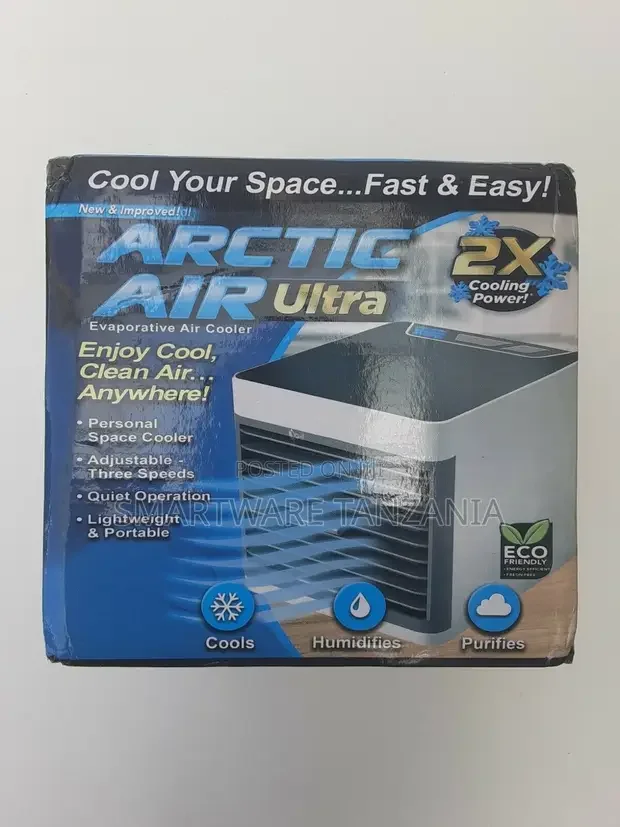 Air Cooler And Humidifier Fan For Bedroom, Office, Car, Camp