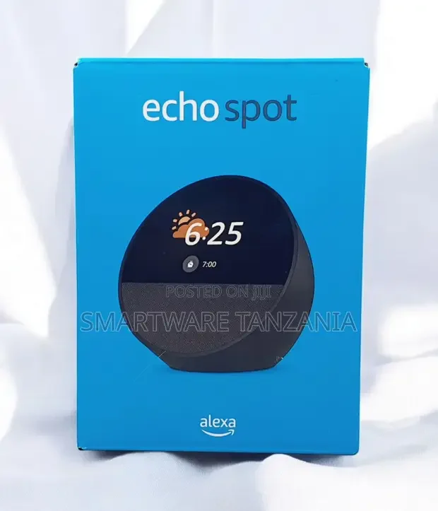 Amazon Echo Spot - Smart Alarm Clock Speaker With Alexa