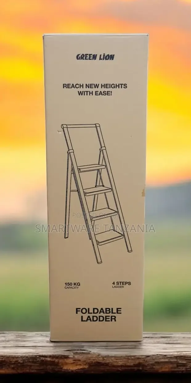 Anti-skid Ladder For Home Strong Foldable Wide 4 Step Ladder