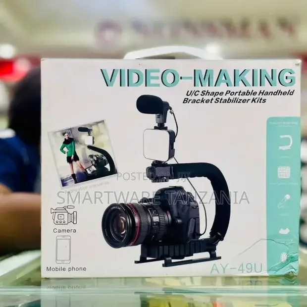 Ay-49u Video-making UC Shape Handheld Stabilizer Kit
