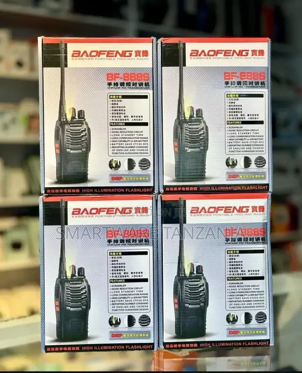 Baofeng Uhf Long Range Two Way Radio Handheld Walkie Talkie
