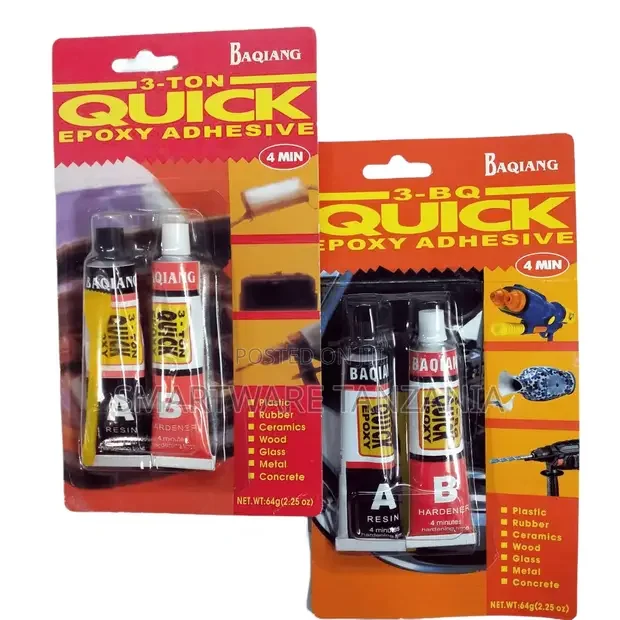 Baqiang 3-ton Quick Epoxy Adhesive Ab Glue 4 Min Set