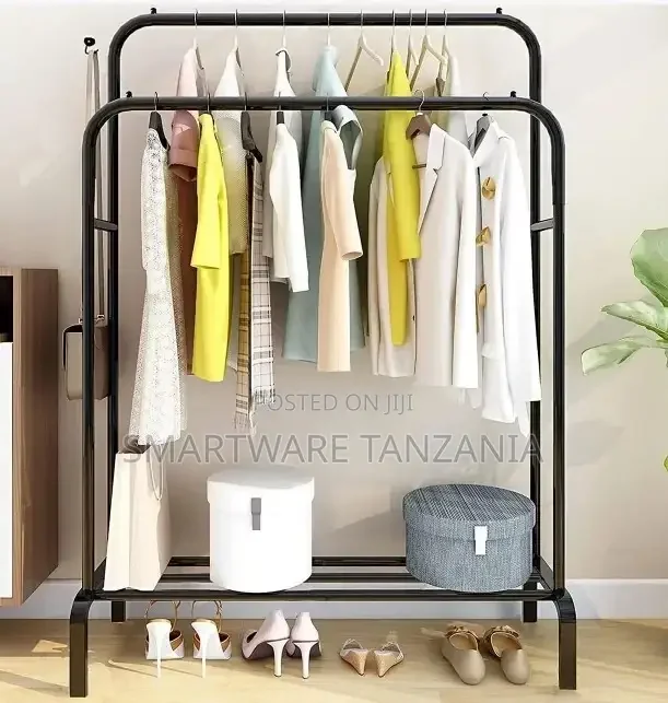 Bedroom Clothing Rack, Metal Clothing Garment Rack Hanger