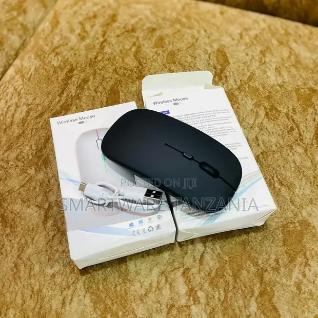 Bluetooth Mouse Wireless Mouse Slim 2.4G Rechargeable Mouse