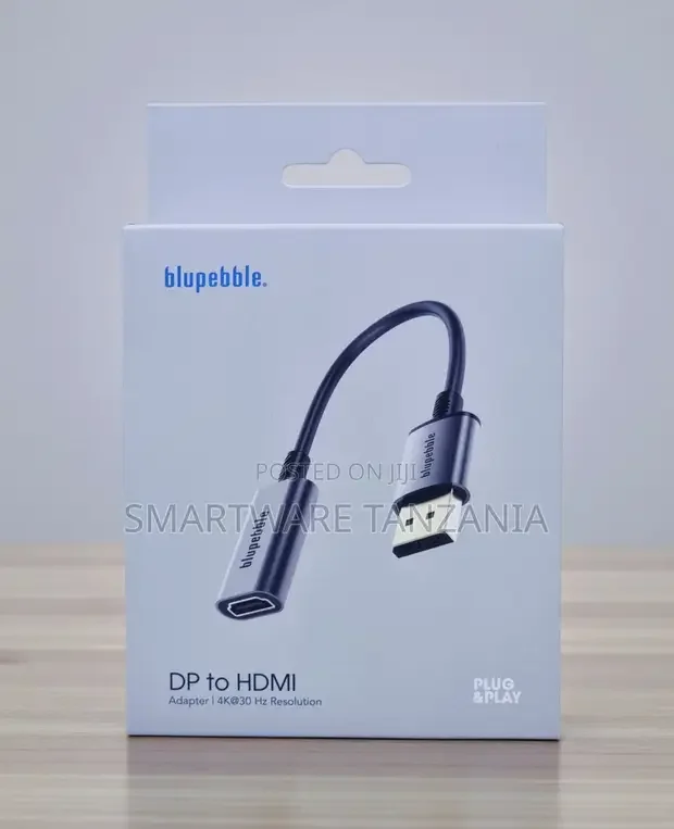 Blupebble Displayport To Hdmi Adapter 30hz Plug Play