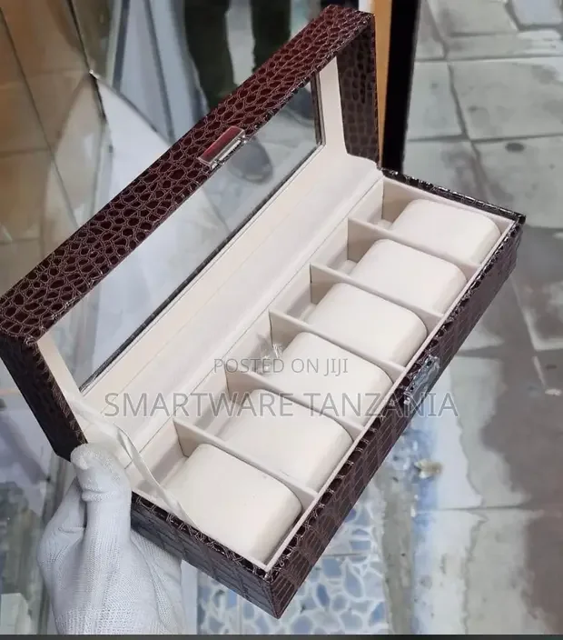 Box For 6 Watch Slots Ideal For Men And Women Watch Case