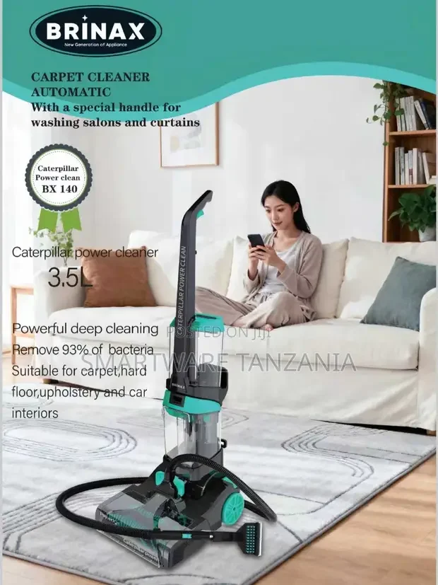 Brinax Bx140 Automatic Carpet Cleaner 3.5l Deep Clean Machine