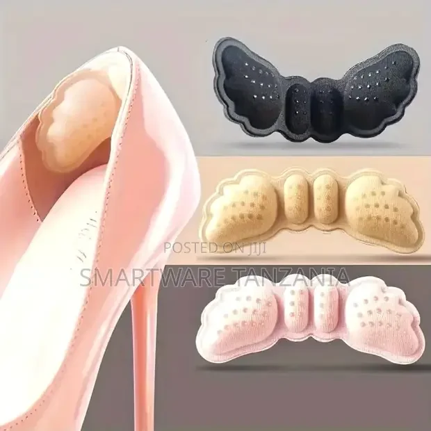 Butterfly Heel Cushion Pad Anti-Slip Shoe Insert 3 Colors