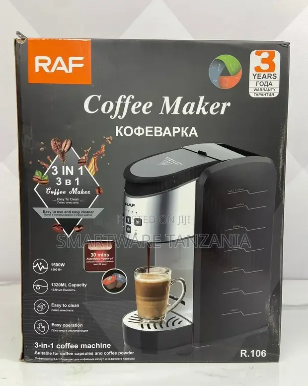 Capsule Coffee Machine, Espresso Machine For Home Cafe Use
