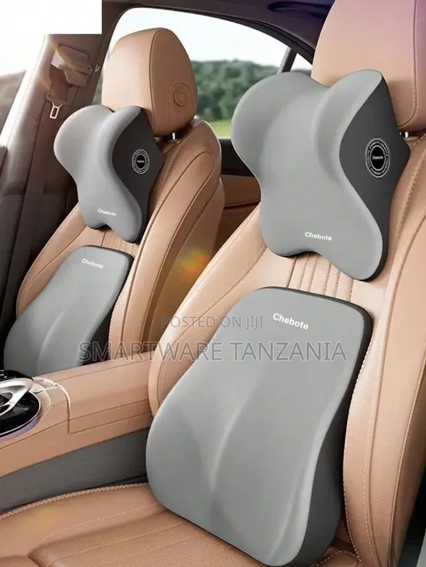 Car Neck Pillow Lumbar, Headrest For Neck Back Pain Relief