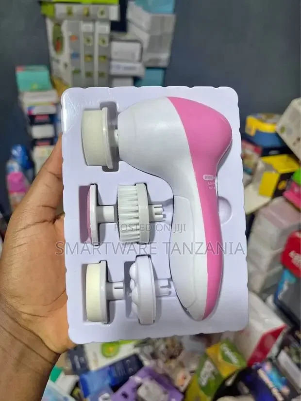 Care Brush Deep Clean 5in1 Portable Electric Facial Cleaner