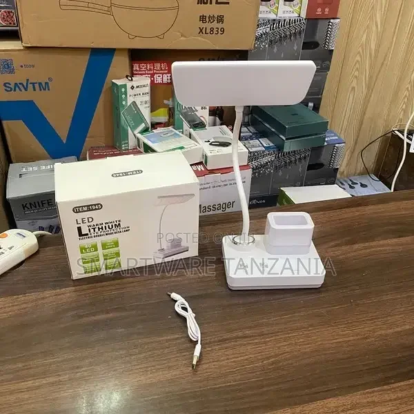 Desk Lamp for Home Office  Rechargeable LED Desk Lamp