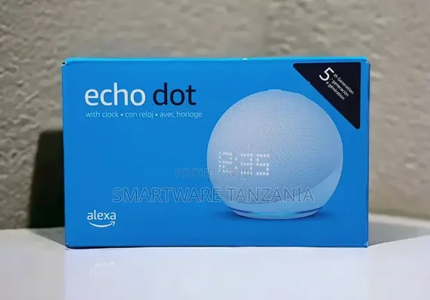 Echo Dot (5th Gen)  Smart Speaker With Vibrant Sound