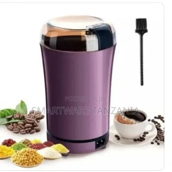 Electric Coffee Grinder Grain Mill Portable Automatic Blade