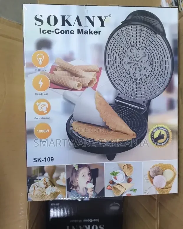 Electric Egg Roll Machine Waffle Cone Maker Ice-cone Maker