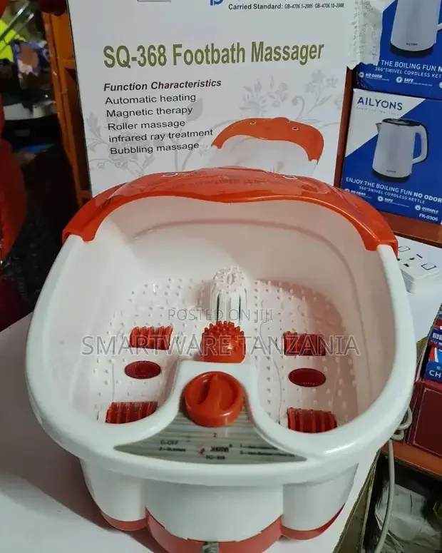 Electric Foot Spa Pedicure Massager  Heated Bath, Vibration