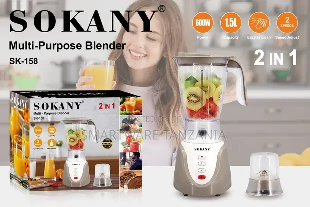 Electric Juicer Machine Orange Fruit Blender Smoothie Maker