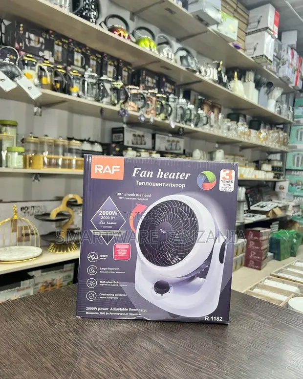 Fan Heating Appliance Designed to Provide Warmth in a Room
