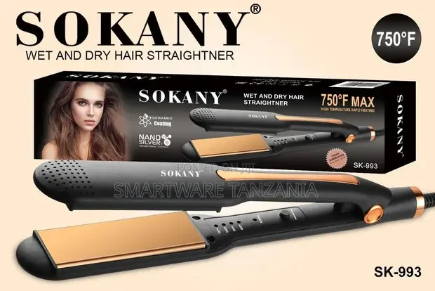 Flat Iron Hair Straightener, Nano Titanium Hair Straightener