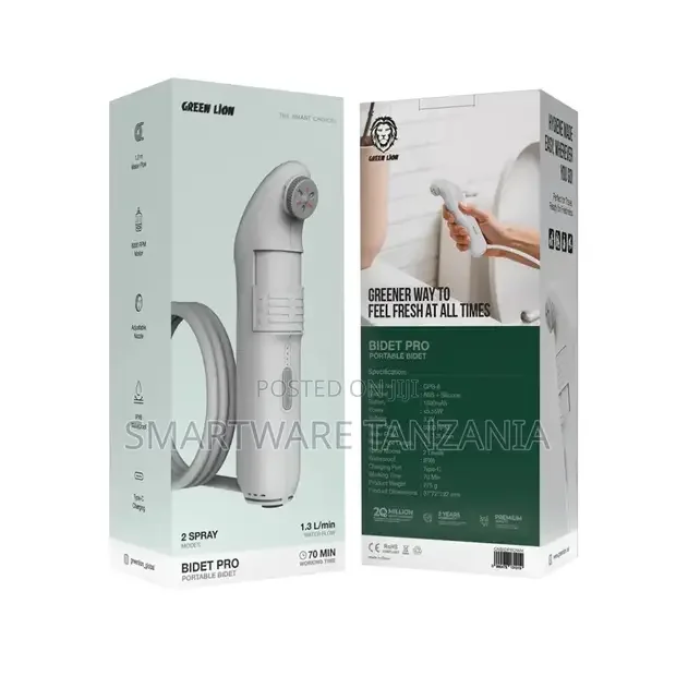 Green Lion Bidet Pro Portable Bidet 5.55w - White