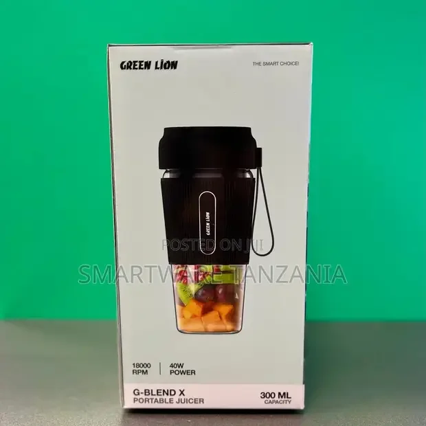 Green Lion G-Blend X Juicer - 300ml 18000rpm 40w Usb Rechargeable
