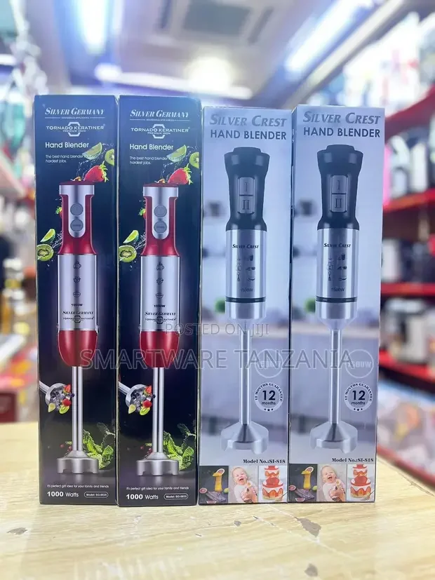 Hand Blender Stainless Steel 1000 W  Variable Speed Control