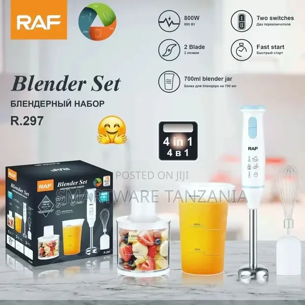 Handheld Blender 4 In 1, Ideal For Blending Soups Smoothie