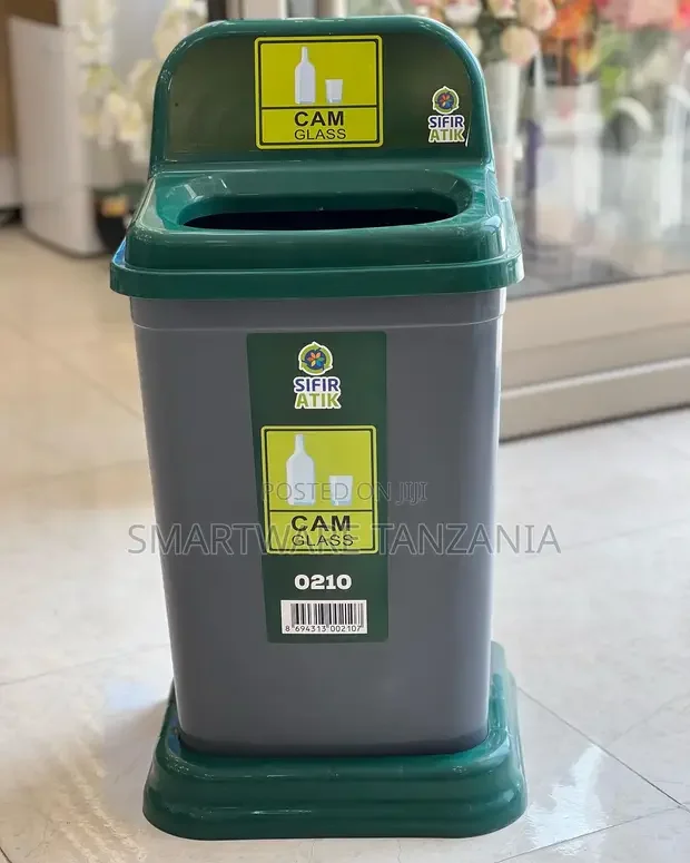 Heavy-Duty Trash, Garbage Can for House, Offices, Warehouses