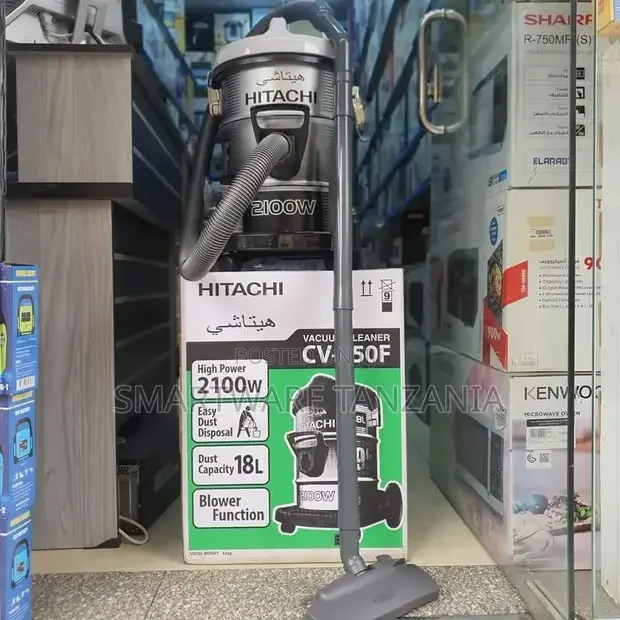HITACHI Drum Vacuum Cleaner 18L With A Powerful Airflow