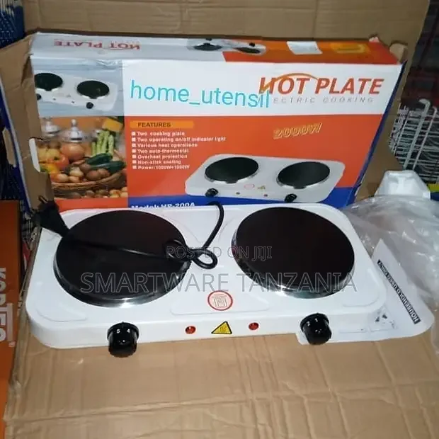 Home Double Hot Plates Electric Burner, Countertop Cooktop