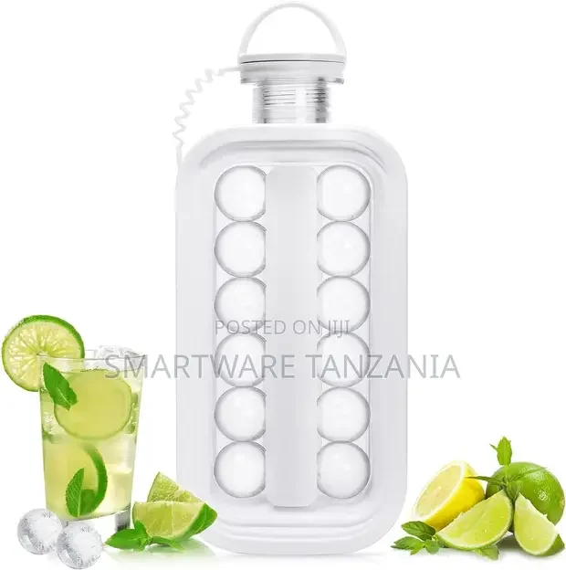 Ice Cube Molds, Ice Cube Trays 2 In 1 Portable Ice Ball Makee