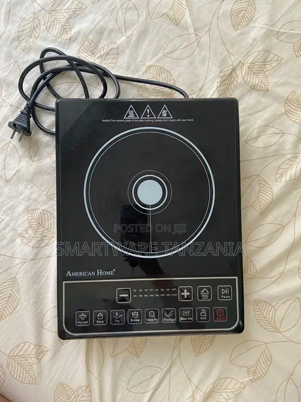 Induction Cooker Electric Burner With Stainless Steel Pot