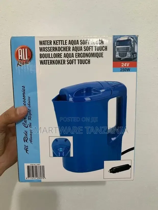 Kettle Car 12/24v Boat Camping Travel Van in-Car Hot Warmer