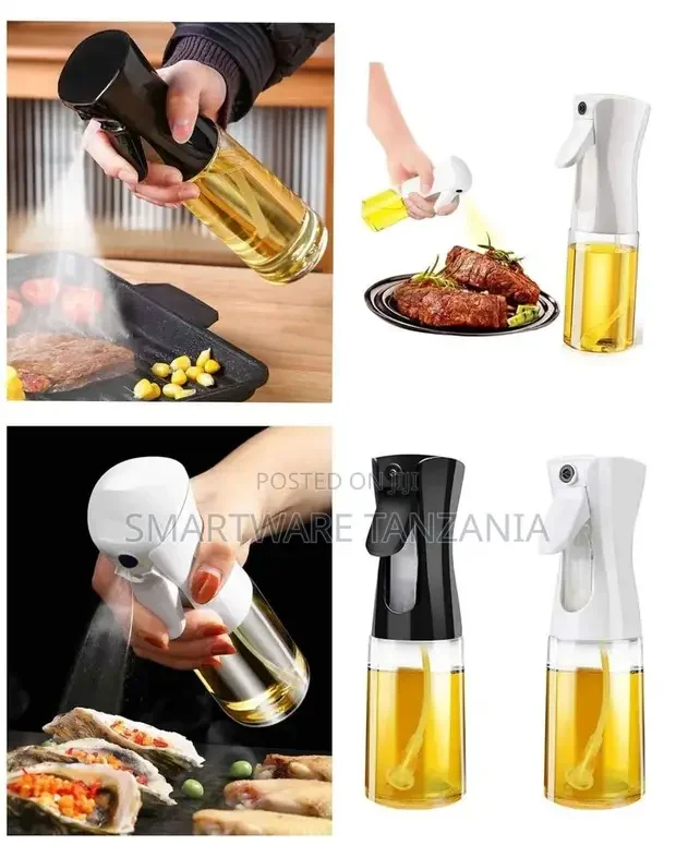Kitchen Oil Sprayer For Cooking, Refillable Olive Oil Mister