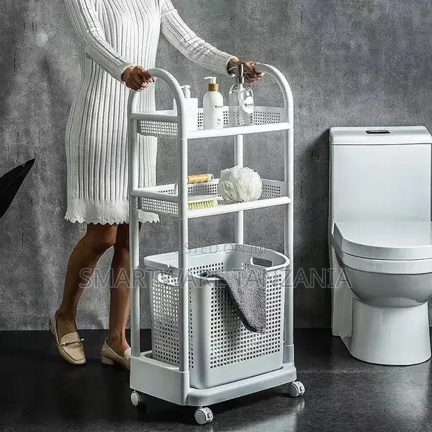 Kitchen Storage Trolleys Bathroom Toiletries Trolley Racks