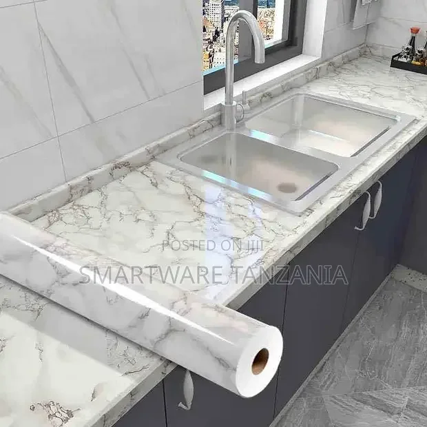 Kitchen Wallpaper, Adhesive Wallpaper Backsplash for Kitchen