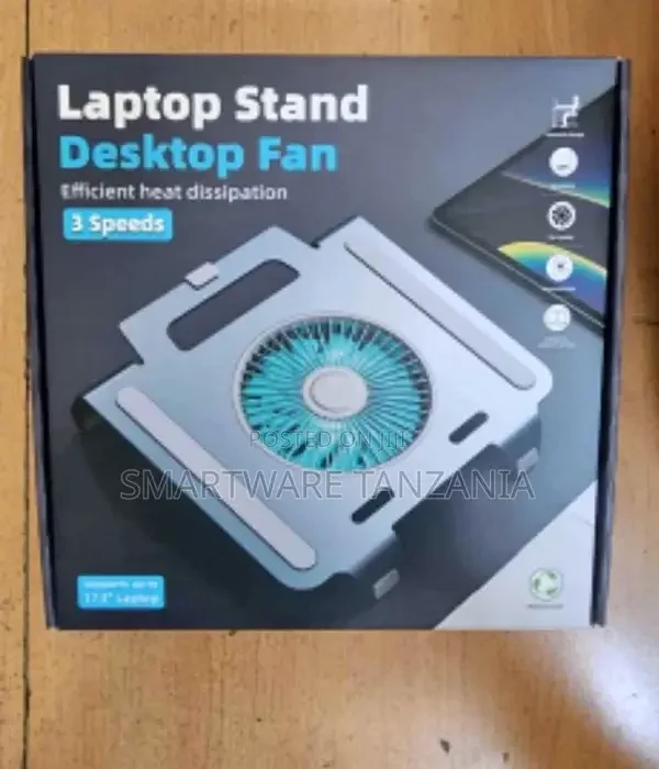 Laptop Cooling Pad, Adjustable Laptop Stand With Cooling Fan