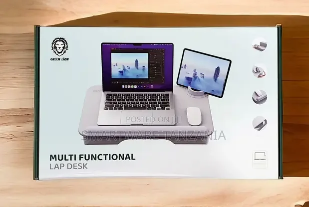Laptop Lap Desk, Cushion And Washable, Fits Up To 17 Inch