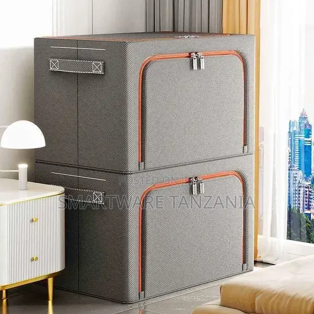 Large Capacity Clothes Storage Bag, Foldable Storage Box