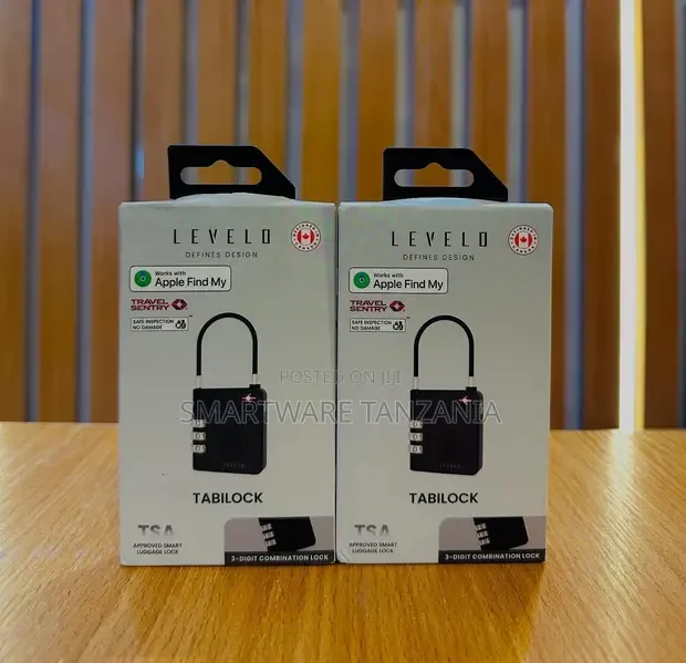 Levelo Tabilock Tsa Smart Luggage Lock Apple Find My 3-Digit Travel