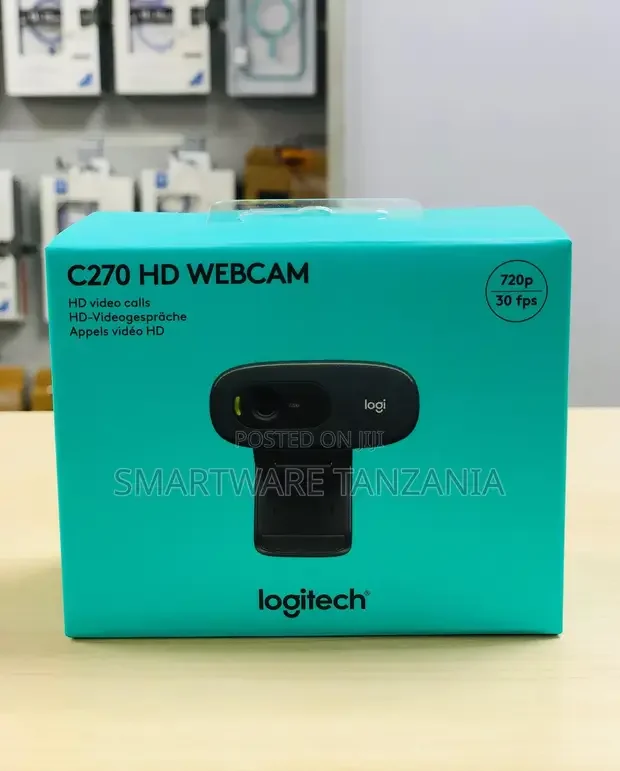 Logitech C270 Hd Webcam Video Conferencing Meeting 720p